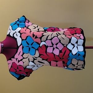 Mexican hand embroidered top Size M